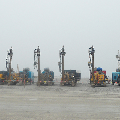 JK 590 is Working on Langfang Site