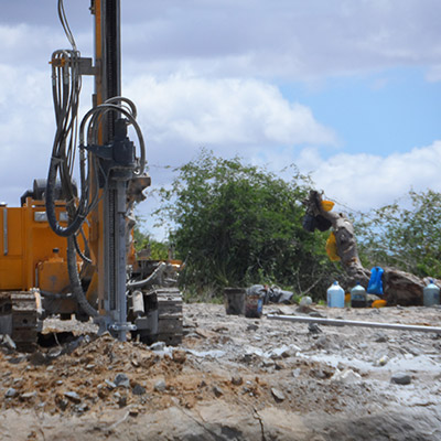 JK590 is working on site in Kenya