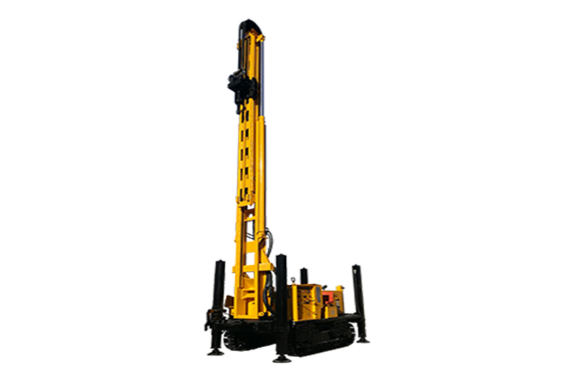 JKS600SH Crawler Mounted Telescoping Mast Well Drilling Rig